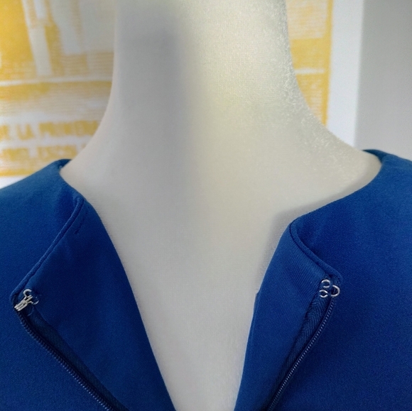 Donna Morgan Classic Elegant Blue Women's Dress - Picture 3 of 7